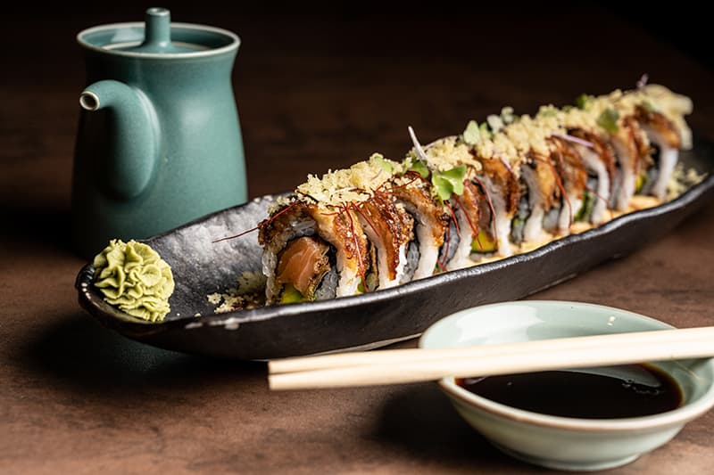 Unagi-foie Roll