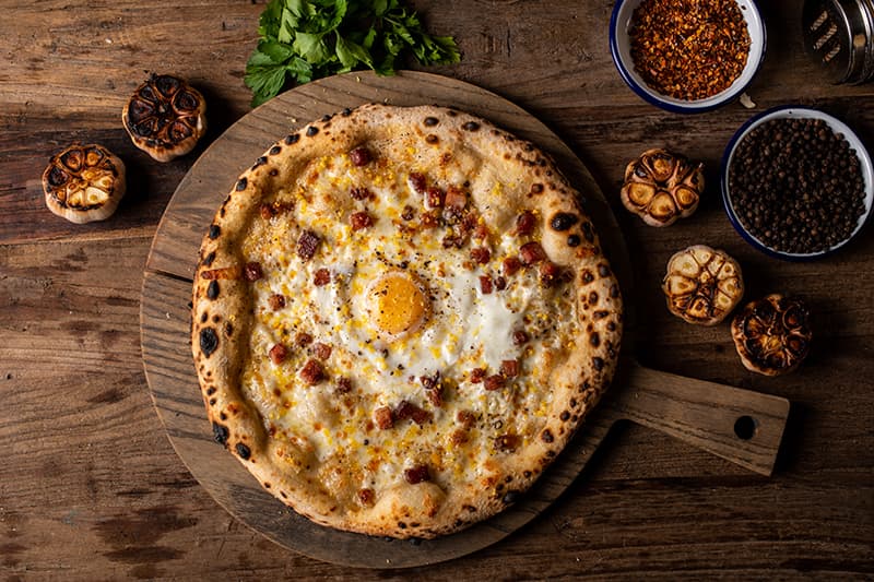 Pizza Carbonara