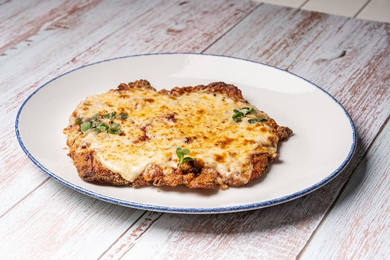 Milanesa De Pollo Alla Parmigiana