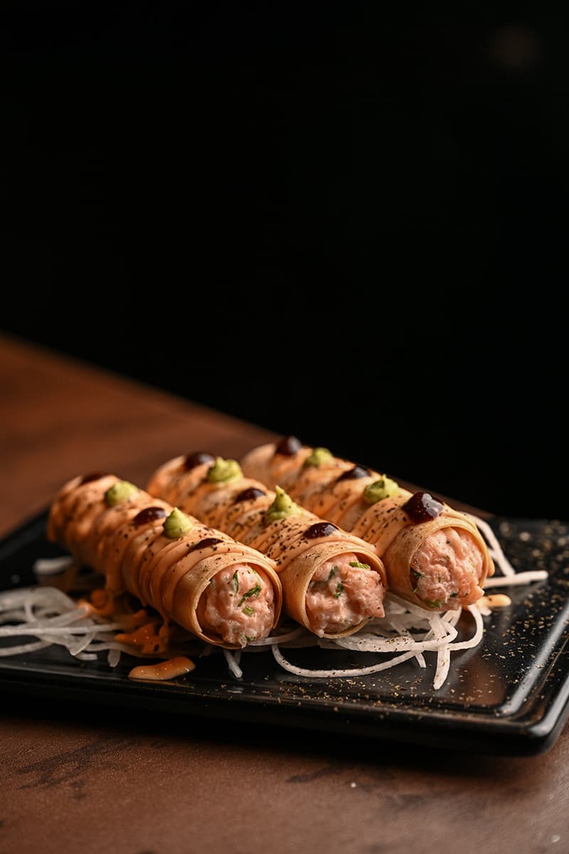 Sake Crispy Rolls