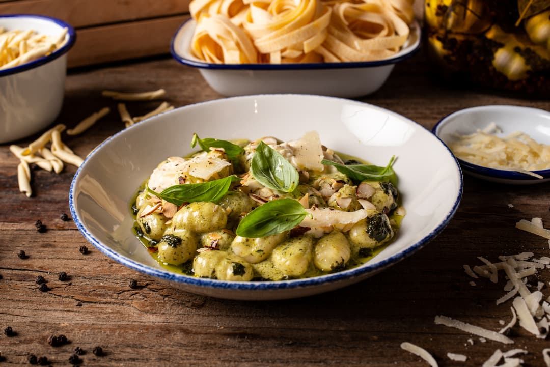 Gnocchi Al Pesto Rustico